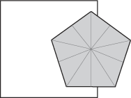 Pentagon from Square